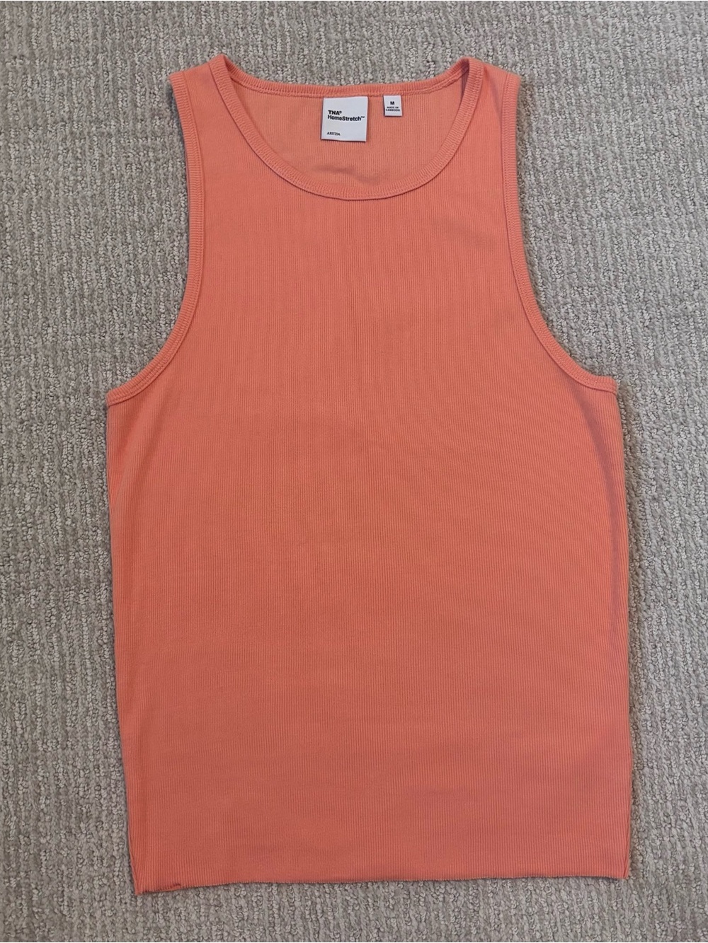 Aritzia Homestretch Rib Crew Tank